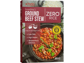 Grandma's Ground Beef Stew Zero™ Rice